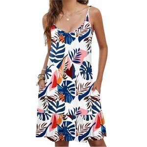 Misfay Spaghetti Strap Summer Dress - Size M (NWT)